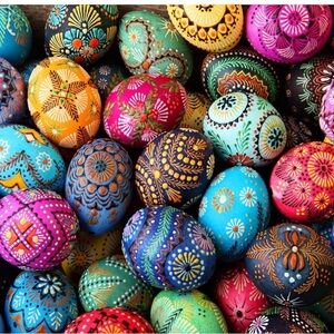 Colorful Eggs Puzzle 1000 pieces Easter